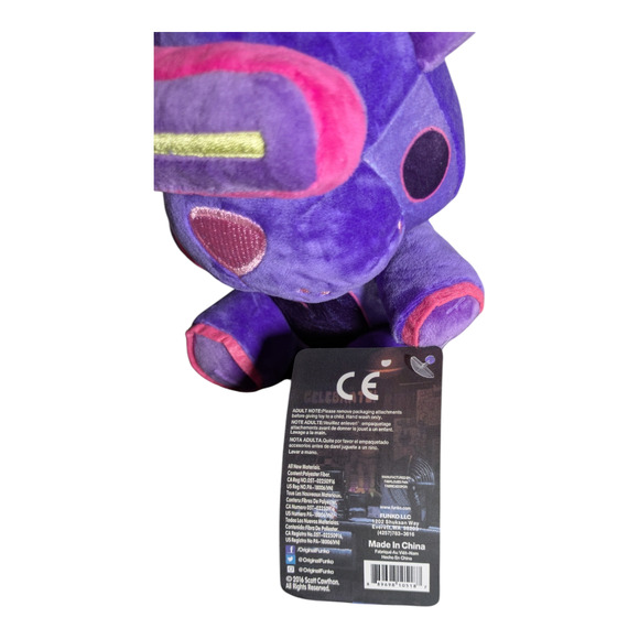 Five Nights at Freddy's (FNAF) Specifically A Freddy Series - Purple Plush Bear - Picture 7 of 8